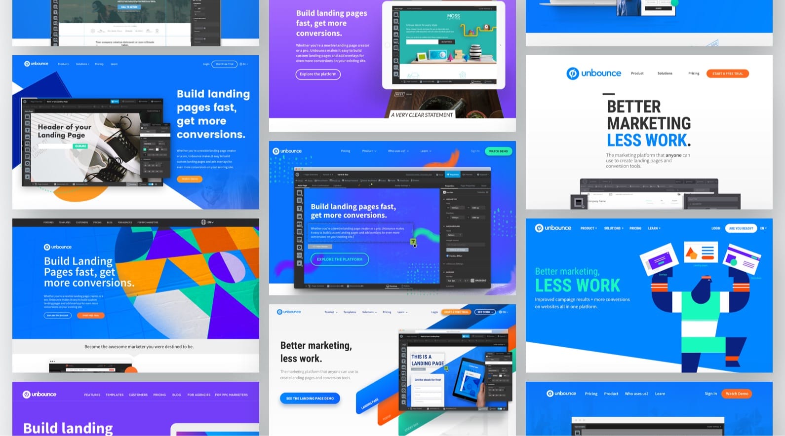 unbounce brand evolution process creative exercise