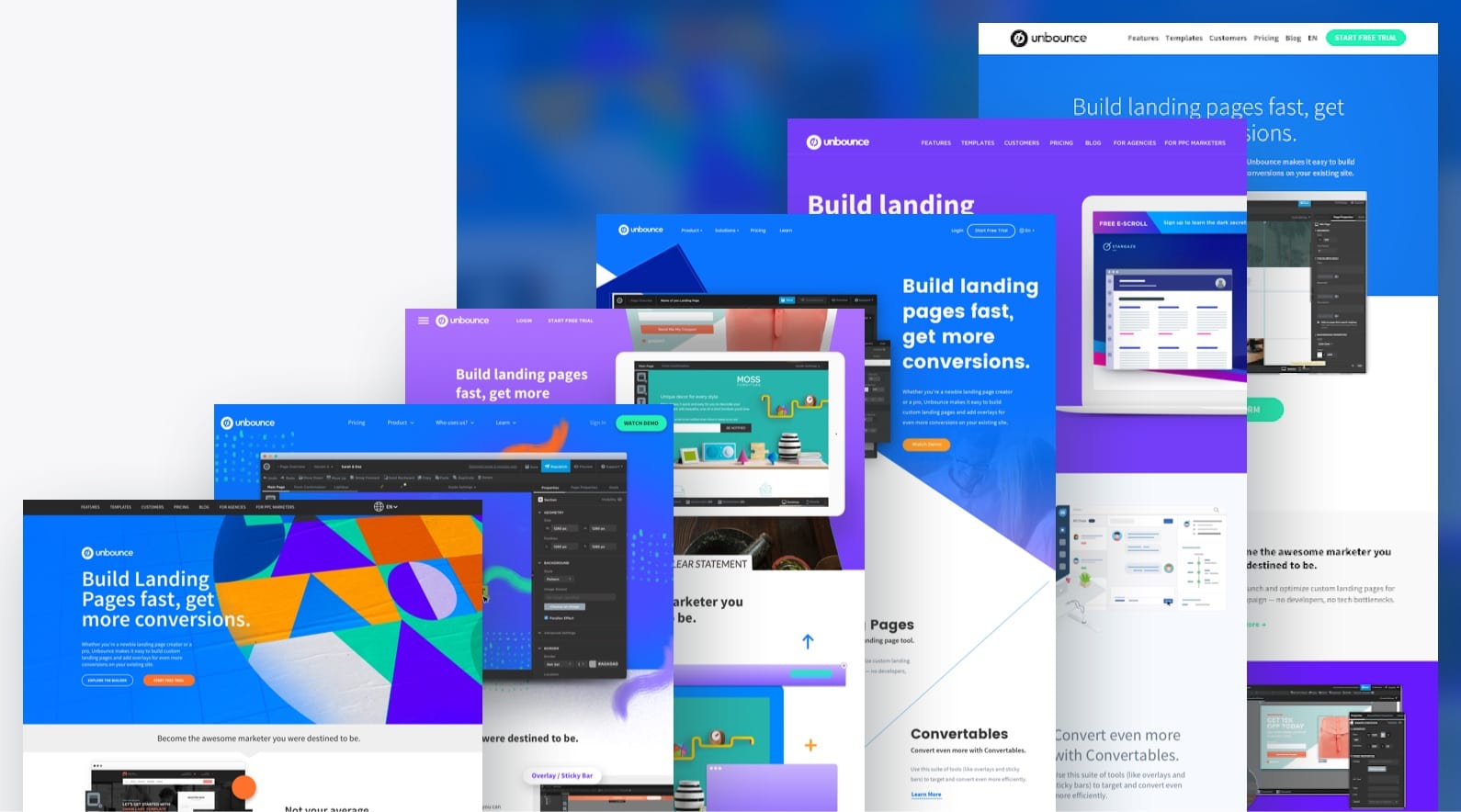unbounce brand evolution process creative exercise 1