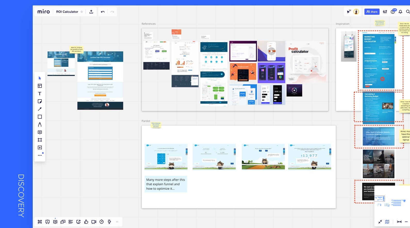 Unbounce ROI Calculator Process Discovery