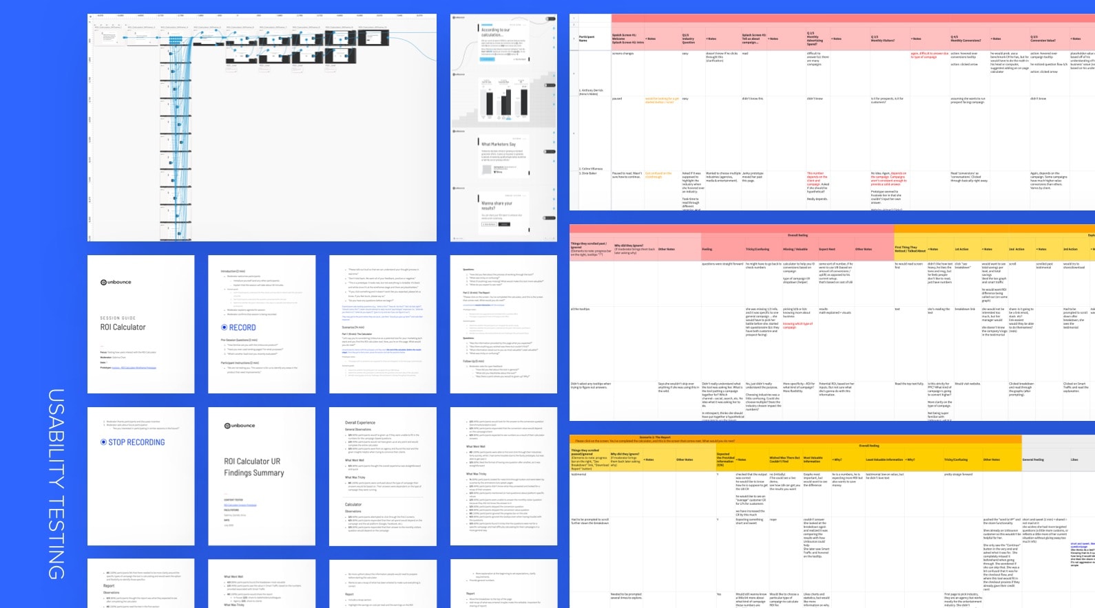 Unbounce ROI Calculator Process UR